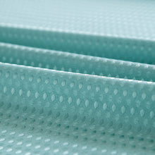 Load image into Gallery viewer, Dainty Home Complete 2 in 1 Waffle Weave Hotel Spa Style Fabric Shower Curtain Snap On/Off Waterproof Detachable Liner Set