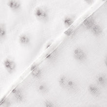 Load image into Gallery viewer, Dainty Home Ashley Modern 3D Linen-Look Fabric Shower Curtain With 3D Gradient Smaller to Bigger Cotton Like Puffs