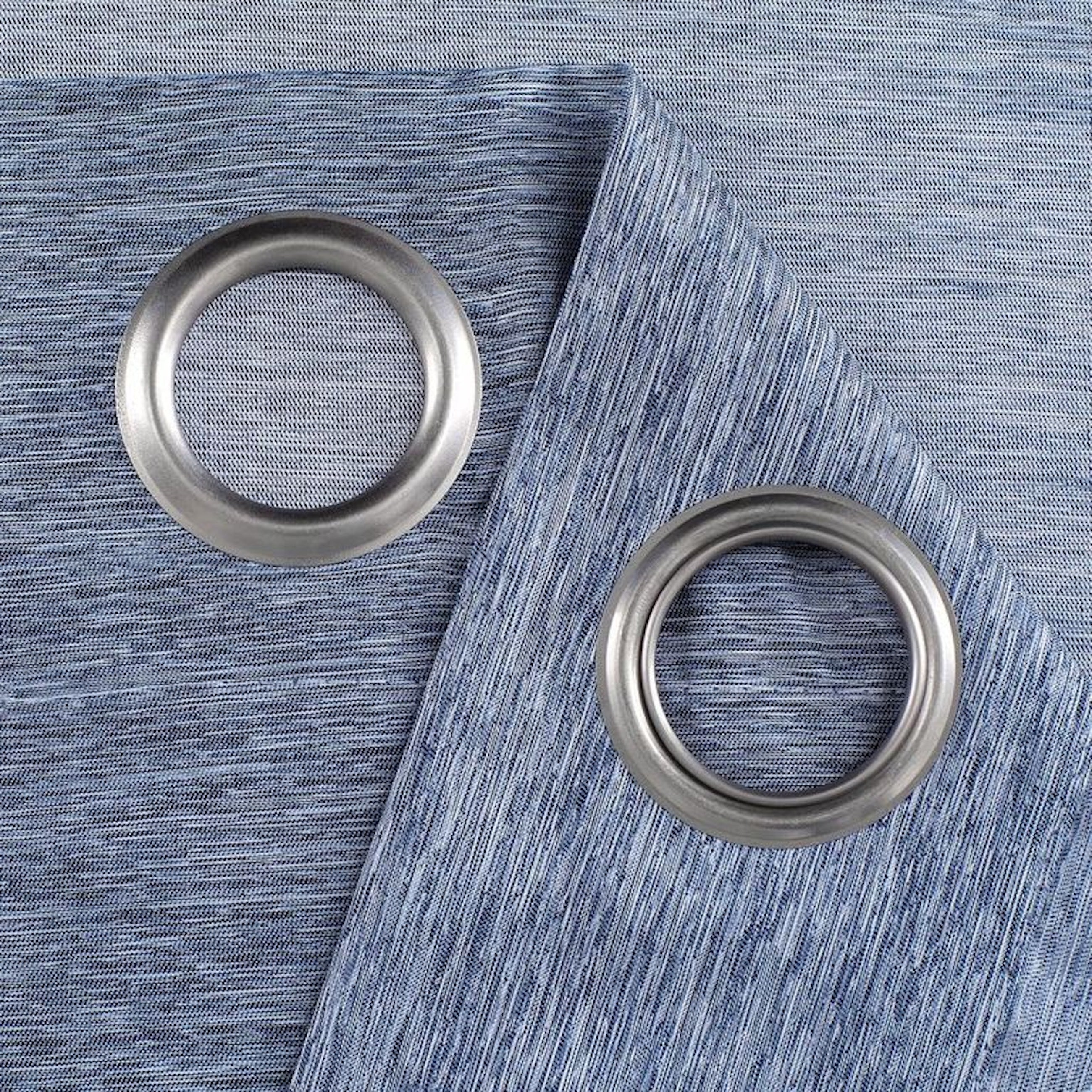 Dainty Home Barcelona Boho Sateen 3D Microstripes Design Room Darkening Grommet Panel Pair