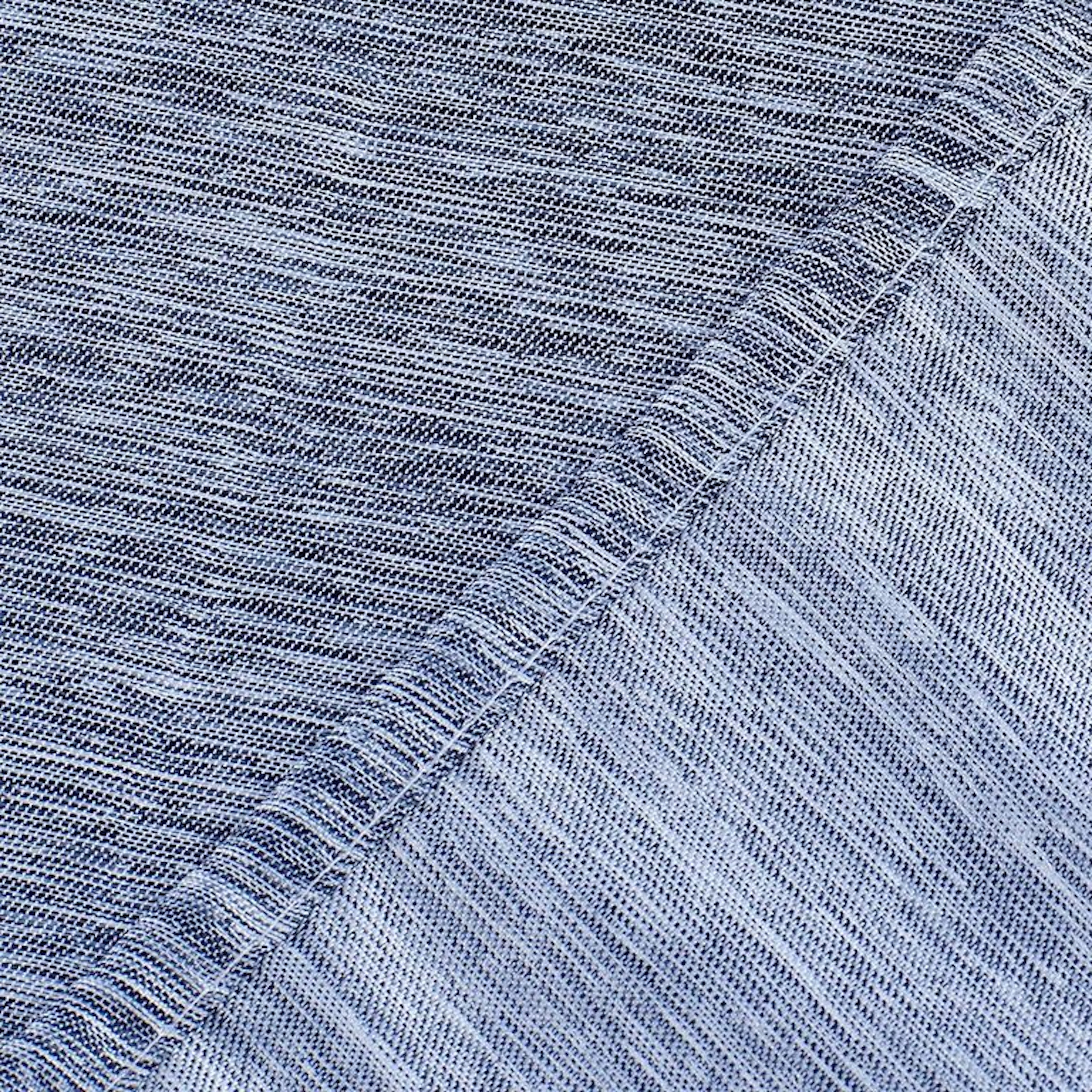 Dainty Home Barcelona Boho Sateen 3D Microstripes Design Room Darkening Grommet Panel Pair