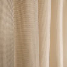 Load image into Gallery viewer, Dainty Home Hotel Collection Waffle Heavy Duty Fabric Waffle Weave Hotel Quality Shower Curtain