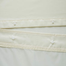 Load image into Gallery viewer, Dainty Home Complete 2 in 1 Waffle Weave Hotel Spa Style Fabric Shower Curtain Snap On/Off Waterproof Detachable Liner Set