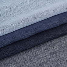 Load image into Gallery viewer, Dainty Home Shadow Ombre Linen Look Boho Gradient Linen Textured Grommet Panel Pair