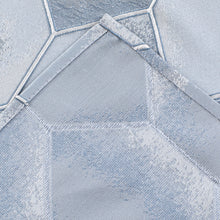 Load image into Gallery viewer, Dainty Home Tiles 3D Embossed Textured Lustrous Lurex Tile Designed Fabric Shower Curtain