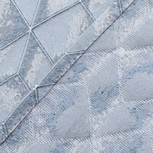 Load image into Gallery viewer, Dainty Home Topaz 3D Embossed Textured Lustrous Lurex Geometric Designed Fabric Shower Curtain