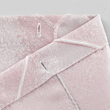 Load image into Gallery viewer, Dainty Home Tiles 3D Embossed Textured Lustrous Lurex Tile Designed Fabric Shower Curtain