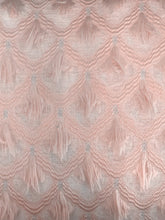 Load image into Gallery viewer, Dainty Home Ariana Modern 3D Stripe Diamond Textured Designed Light Filtering Grommet Panel Pair