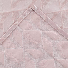 Load image into Gallery viewer, Dainty Home Topaz 3D Embossed Textured Lustrous Lurex Geometric Designed Fabric Shower Curtain