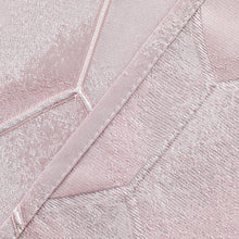 Load image into Gallery viewer, Dainty Home Tiles 3D Embossed Textured Lustrous Lurex Tile Designed Fabric Shower Curtain