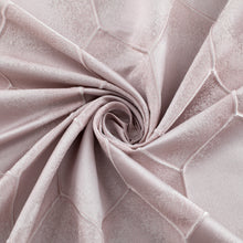 Load image into Gallery viewer, Dainty Home Tiles 3D Embossed Textured Lustrous Lurex Tile Designed Fabric Shower Curtain