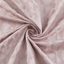 Load image into Gallery viewer, Dainty Home Topaz 3D Embossed Textured Lustrous Lurex Geometric Designed Fabric Shower Curtain