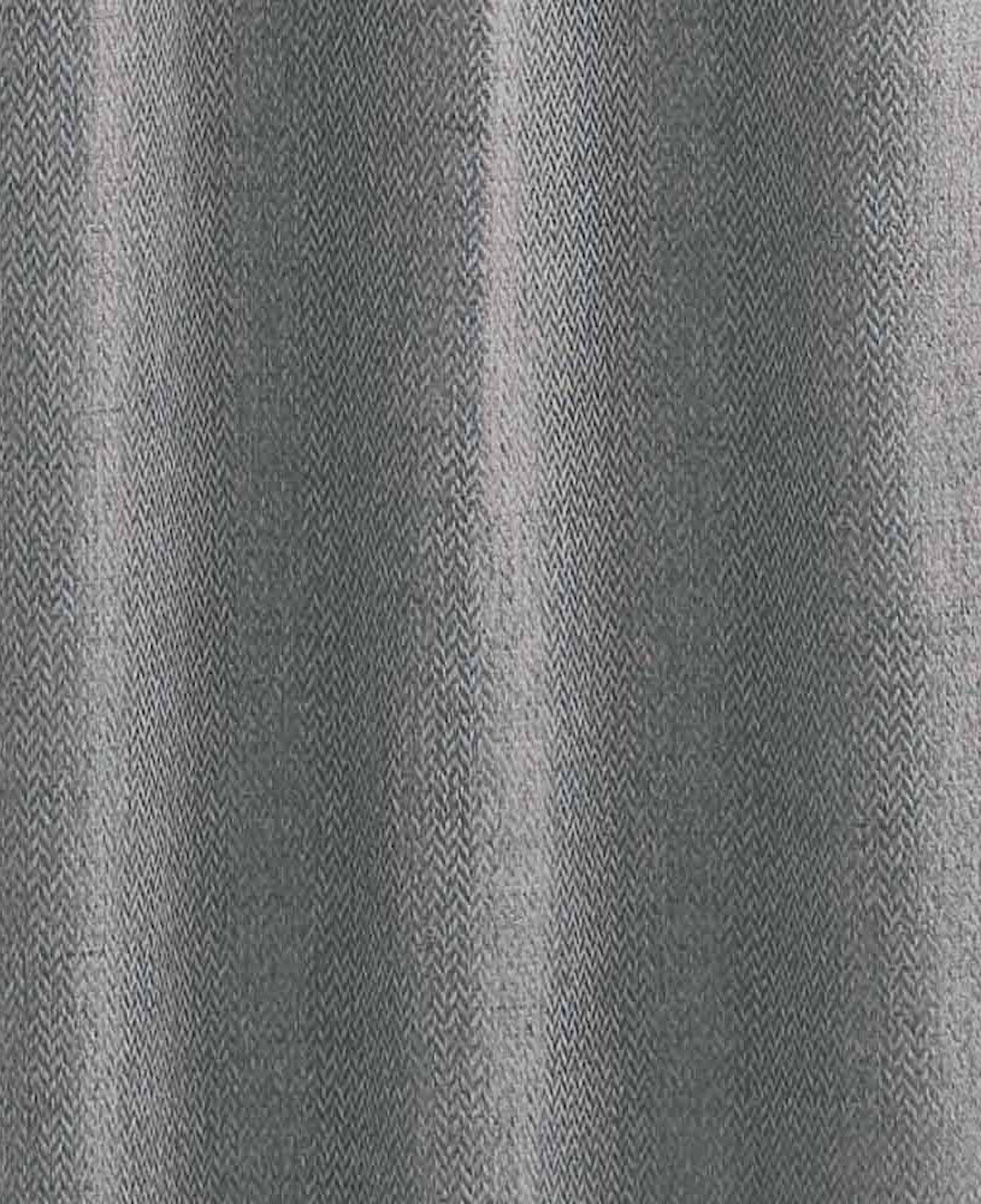 Dainty Home Boston Woven Herringbone Textured Thermal Insulated Blackout Grommet Panel Pair