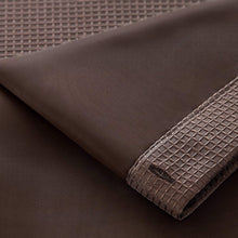 Load image into Gallery viewer, Dainty Home Complete 2 in 1 Waffle Weave Hotel Spa Style Fabric Shower Curtain Snap On/Off Waterproof Detachable Liner Set