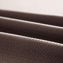 Load image into Gallery viewer, Dainty Home Complete 2 in 1 Waffle Weave Hotel Spa Style Fabric Shower Curtain Snap On/Off Waterproof Detachable Liner Set