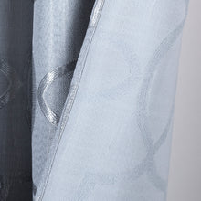 Load image into Gallery viewer, Dainty Home Carly Contemporary Luxurious Satin Embroidered Damask Design Room Darkening Grommet Panel Pair