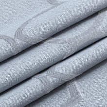 Load image into Gallery viewer, Dainty Home Carly Contemporary Luxurious Satin Embroidered Damask Design Room Darkening Grommet Panel Pair