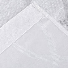 Load image into Gallery viewer, Dainty Home Carly Contemporary Luxurious Satin Embroidered Damask Design Room Darkening Grommet Panel Pair