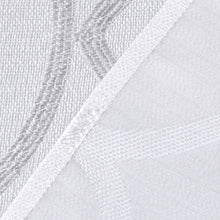 Load image into Gallery viewer, Dainty Home Carly Contemporary Luxurious Satin Embroidered Damask Design Room Darkening Grommet Panel Pair