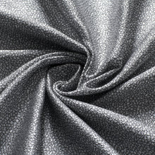 Load image into Gallery viewer, Dainty Home Little Rock 3D Floral Textured Wave Weaved Lurex Little 3D Rock Designed Fabric Shower Curtain 70" x 72"