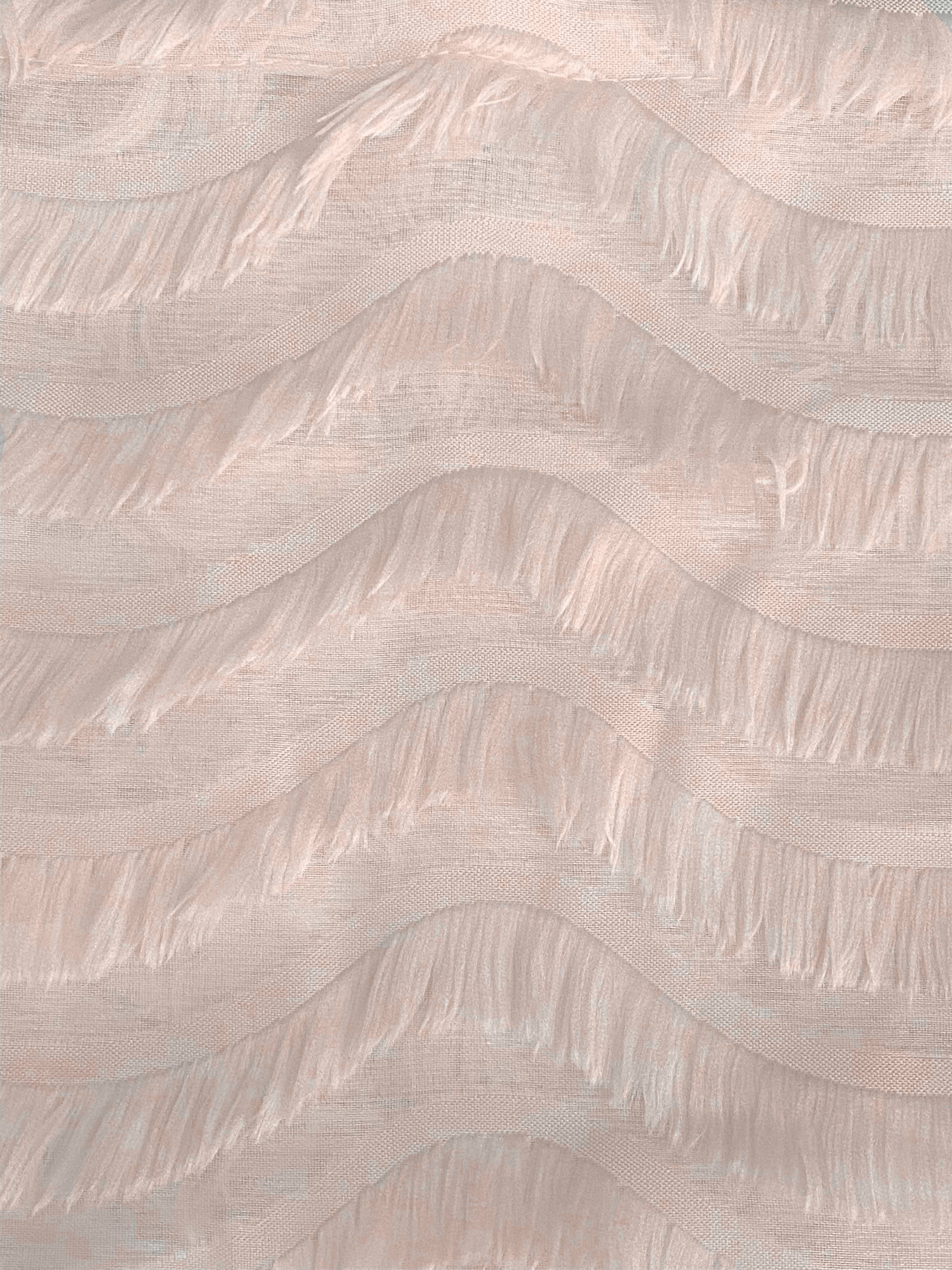 Dainty Home Claire Modern 3D Stripe Waves Textured Designed Light Filtering Grommet Panel Pair