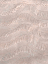 Load image into Gallery viewer, Dainty Home Claire Modern 3D Stripe Waves Textured Designed Light Filtering Grommet Panel Pair