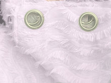 Load image into Gallery viewer, Dainty Home Claire Modern 3D Stripe Waves Textured Designed Light Filtering Grommet Panel Pair