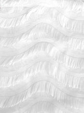 Load image into Gallery viewer, Dainty Home Claire Modern 3D Stripe Waves Textured Designed Light Filtering Grommet Panel Pair