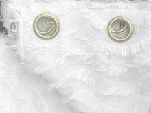 Load image into Gallery viewer, Dainty Home Claire Modern 3D Stripe Waves Textured Designed Light Filtering Grommet Panel Pair