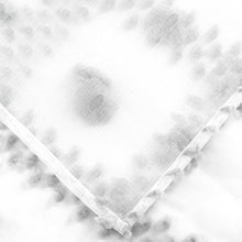 Load image into Gallery viewer, Dainty Home Cloud Modern 3D Linen-Look Fabric Shower Curtain With 3D Cotton Like Puffs