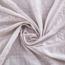 Load image into Gallery viewer, Dainty Home Crinkle Plaid Textured Embossed Weaved Plaid Designed Shower Curtain