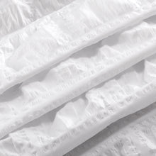 Load image into Gallery viewer, Dainty Home Crinkle Plaid Textured Embossed Weaved Plaid Designed Shower Curtain