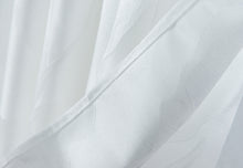 Load image into Gallery viewer, Dainty Home Lily 3D Floral Textured Weaved Lurex Floral Designed Fabric Shower Curtain