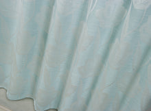 Load image into Gallery viewer, Dainty Home Lily 3D Floral Textured Weaved Lurex Floral Designed Fabric Shower Curtain