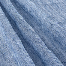 Load image into Gallery viewer, Dainty Home Natural Tassels 3D Linen Look Textured Tassels Designed Shower Curtain