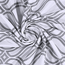 Load image into Gallery viewer, Dainty Home 100% Cotton Printed Diamonte Designed 70" x 72" Shower Curtain