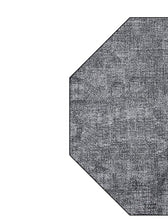 Load image into Gallery viewer, Dainty Home Amalfi Faux Leather Reversible 2 Pattern 15" x 15" Octagon Placemat Set