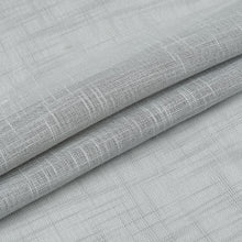 Load image into Gallery viewer, Dainty Home Hannah Solid Criss-Cross Weave Fabric Semi-Sheer Airy &amp; Breathable Light Filtering Grommet Panel Pair

