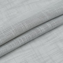 Load image into Gallery viewer, Dainty Home Hannah Solid Criss-Cross Weave Fabric Semi-Sheer Airy & Breathable Light Filtering Grommet Panel Pair