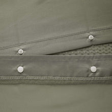 Load image into Gallery viewer, Dainty Home Complete 2 in 1 Waffle Weave Hotel Spa Style Fabric Shower Curtain Snap On/Off Waterproof Detachable Liner Set