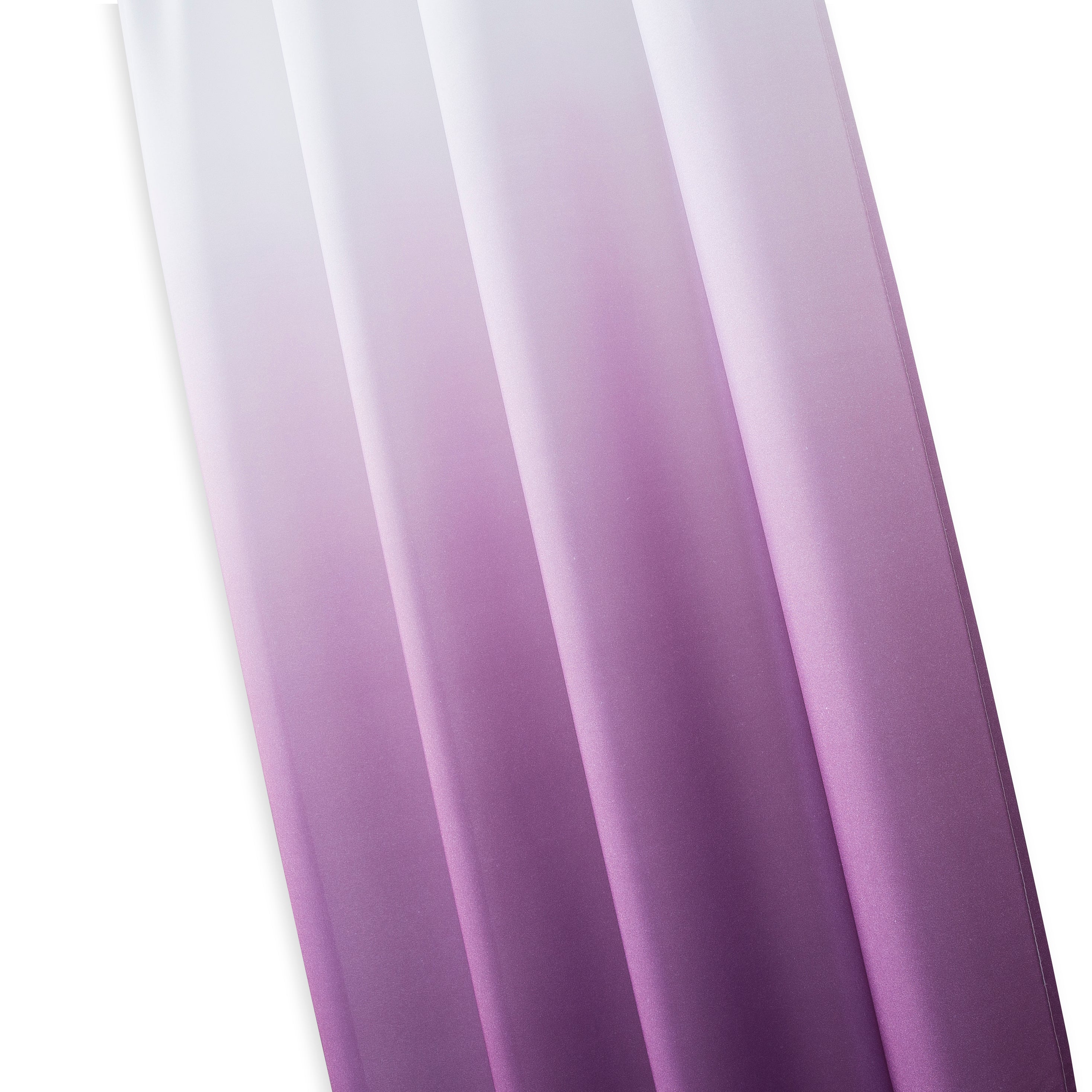 Dainty Home Shades Gradient Ombre Design Heavy Room Darkening Rod Pocket Set Of 4 Window Panels