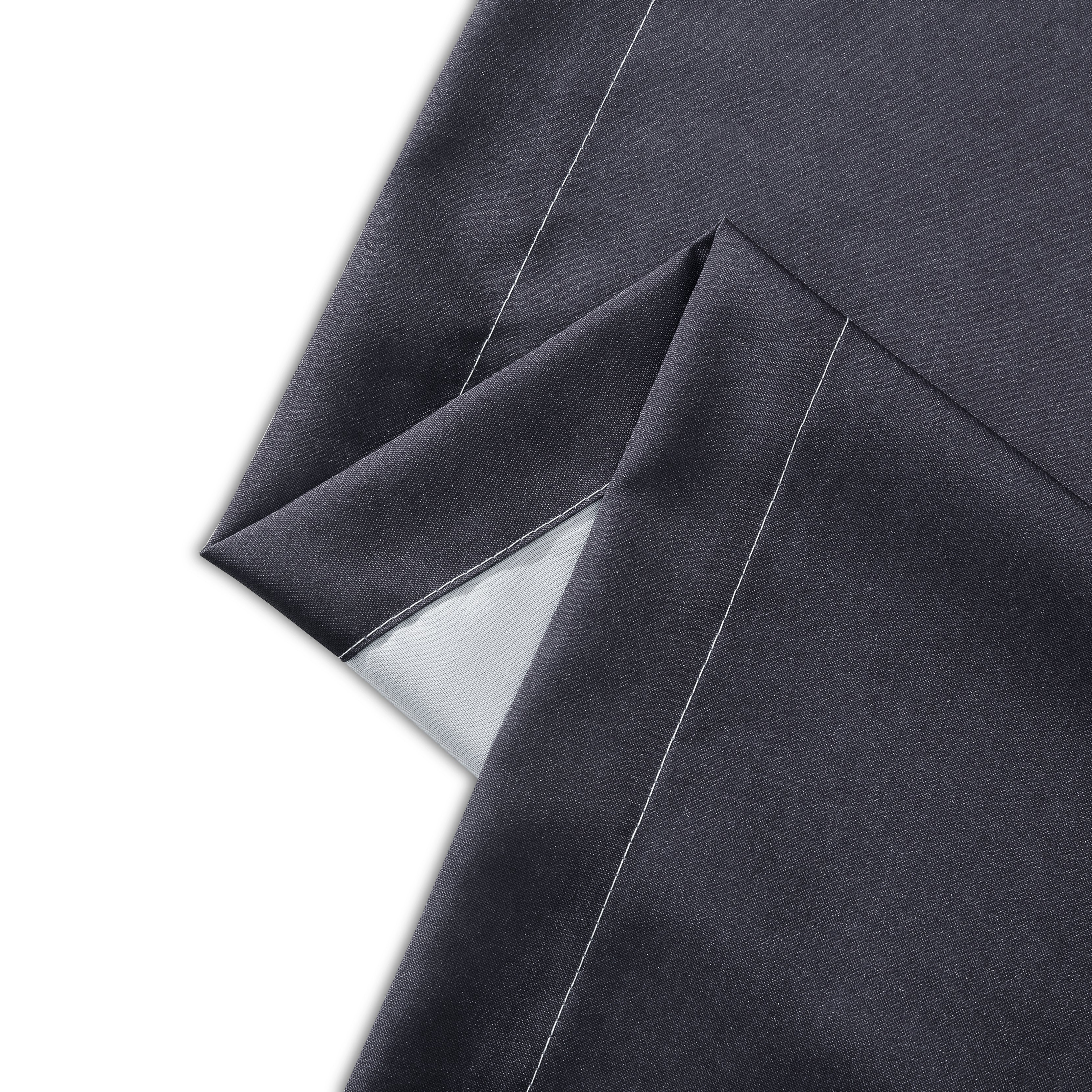 Dainty Home Shades Gradient Ombre Design Heavy Room Darkening Rod Pocket Set Of 4 Window Panels