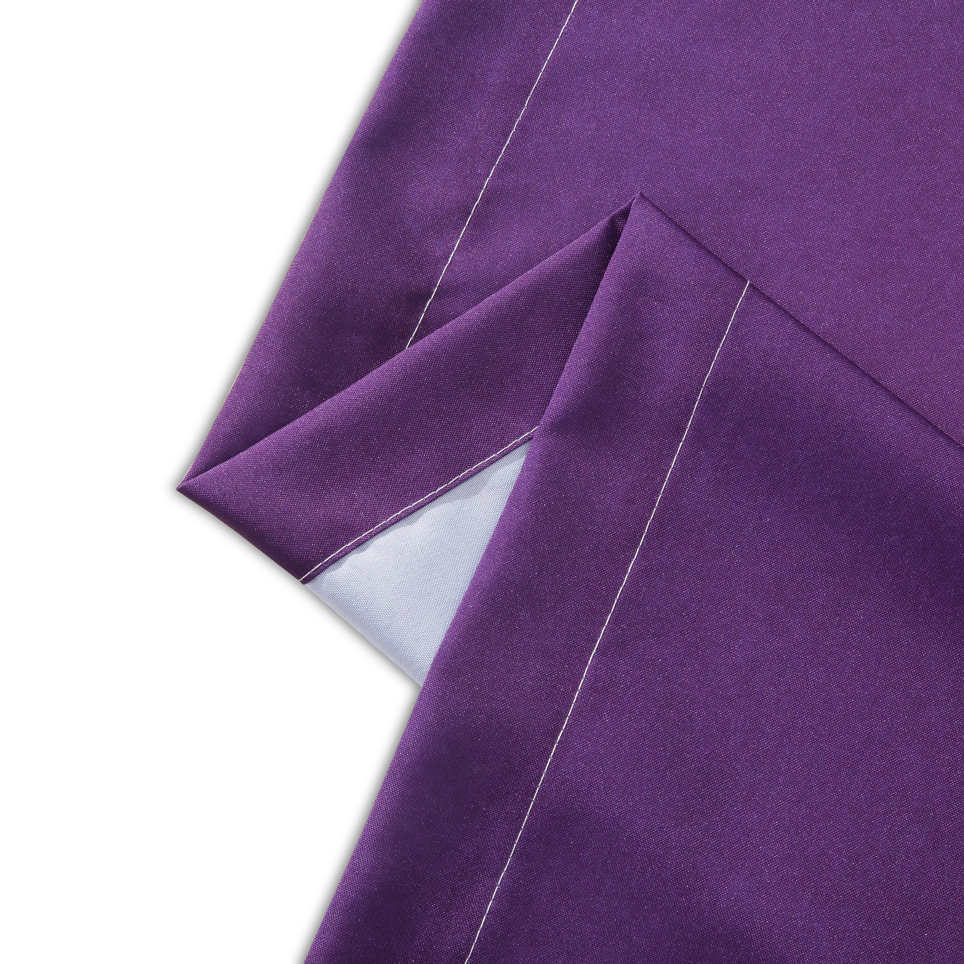 Dainty Home Shades Gradient Ombre Design Heavy Room Darkening Rod Pocket Set Of 4 Window Panels