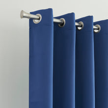 Load image into Gallery viewer, Dainty Home Hamden Solid Blackout Thermal Insulated Grommet Single Panel