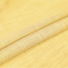 Load image into Gallery viewer, Dainty Home Hannah Solid Criss-Cross Weave Fabric Semi-Sheer Airy & Breathable Light Filtering Grommet Panel Pair