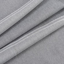 Load image into Gallery viewer, Dainty Home Madison Striped Textured Embossed Weaved Striped Cotton Feel Designed Fabric Shower Curtain