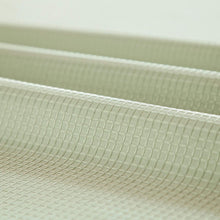 Load image into Gallery viewer, Dainty Home Complete 2 in 1 Waffle Weave Hotel Spa Style Fabric Shower Curtain Snap On/Off Waterproof Detachable Liner Set