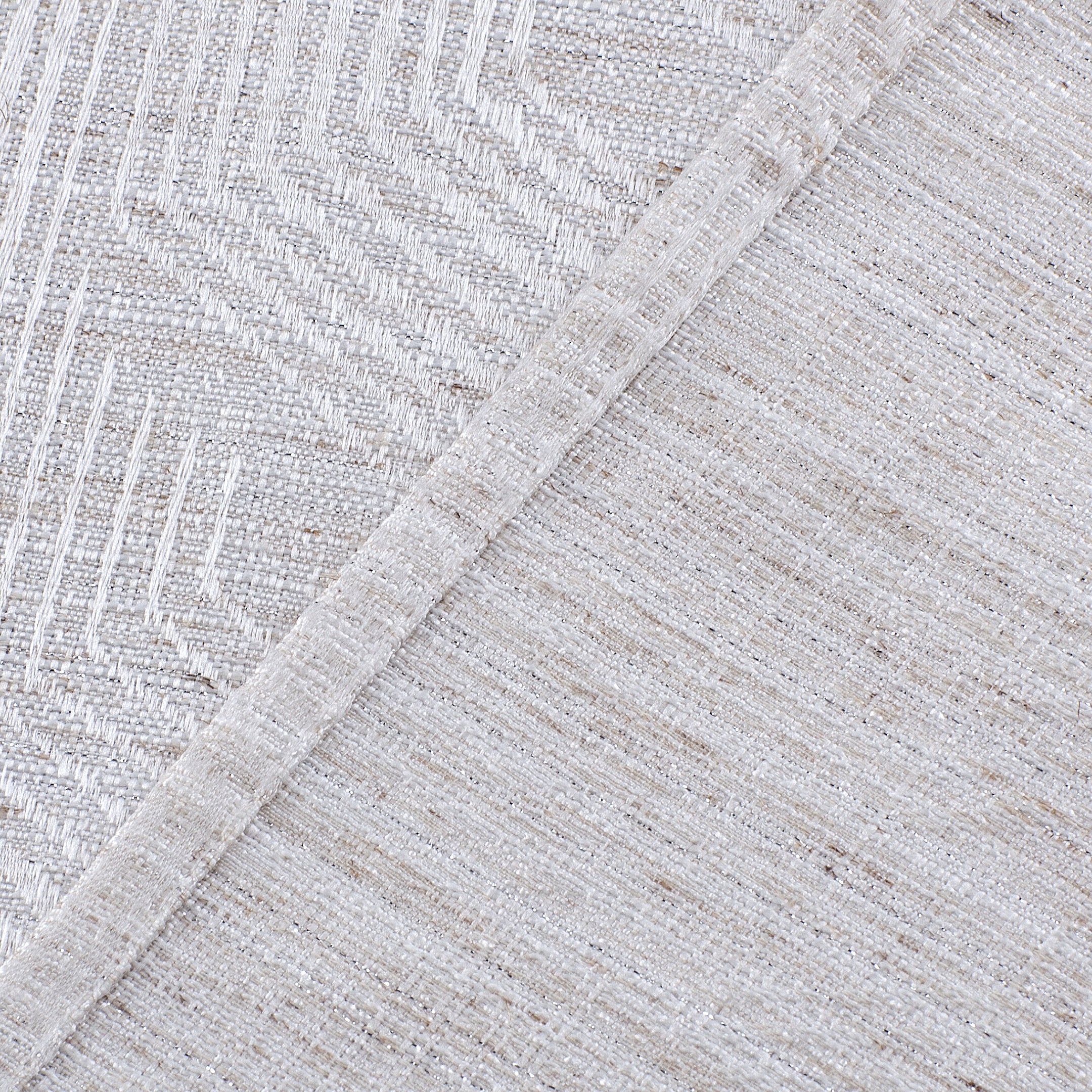 Dainty Home Lexington 3D Threaded Lurex Weaved Jacquard Design Room Darkening Grommet Panel Pair