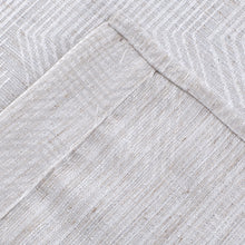 Load image into Gallery viewer, Dainty Home Lexington 3D Threaded Lurex Weaved Jacquard Design Room Darkening Grommet Panel Pair