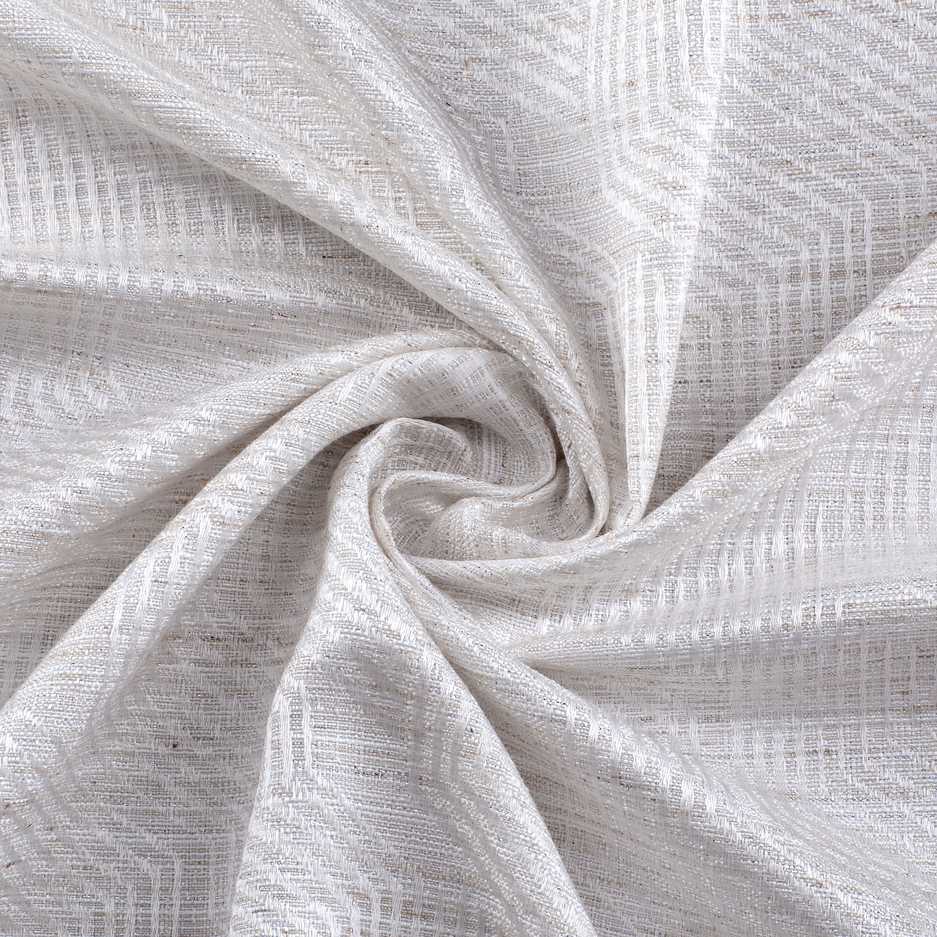 Dainty Home Lexington 3D Threaded Lurex Weaved Jacquard Design Room Darkening Grommet Panel Pair