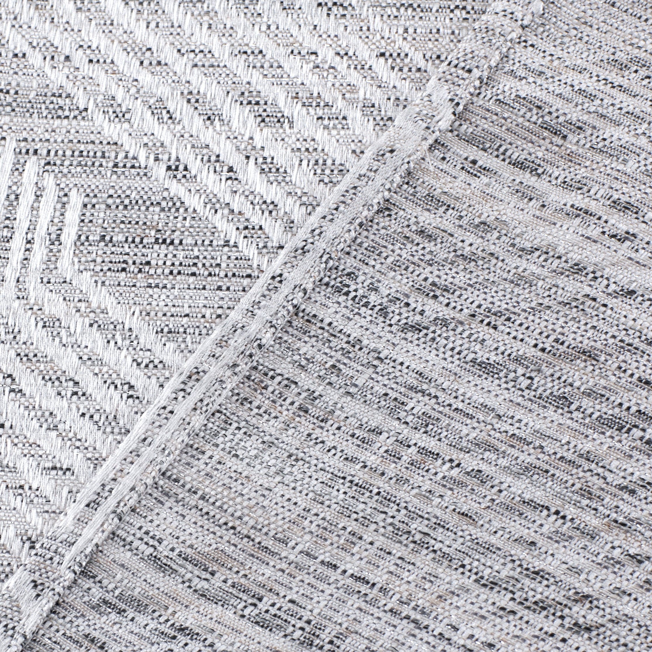 Dainty Home Lexington 3D Threaded Lurex Weaved Jacquard Design Room Darkening Grommet Panel Pair